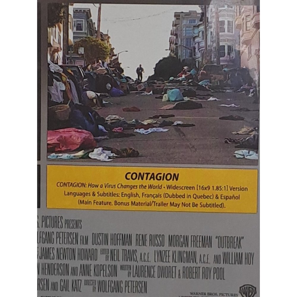 Outbreak / Contagion [Double Feature] DVD, 2 Disc And Case - Picture 5 of 7
